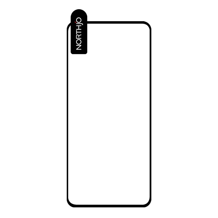NORTHJO A+ Displayschutz für Motorola Moto G Play (2025) 5G, Hochleistungs-Aluminium-Silizium-Folie 0,3mm 2,5D - Schwarz
