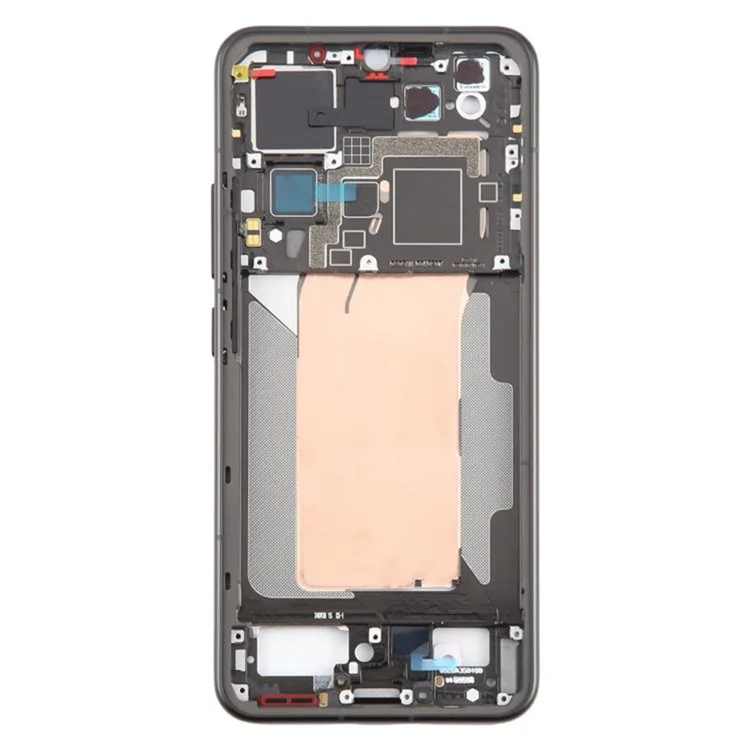 Per Xiaomi 15 Piastra Centrale (Lato A) Pezzo di Ricambio (Senza Logo) - Nero