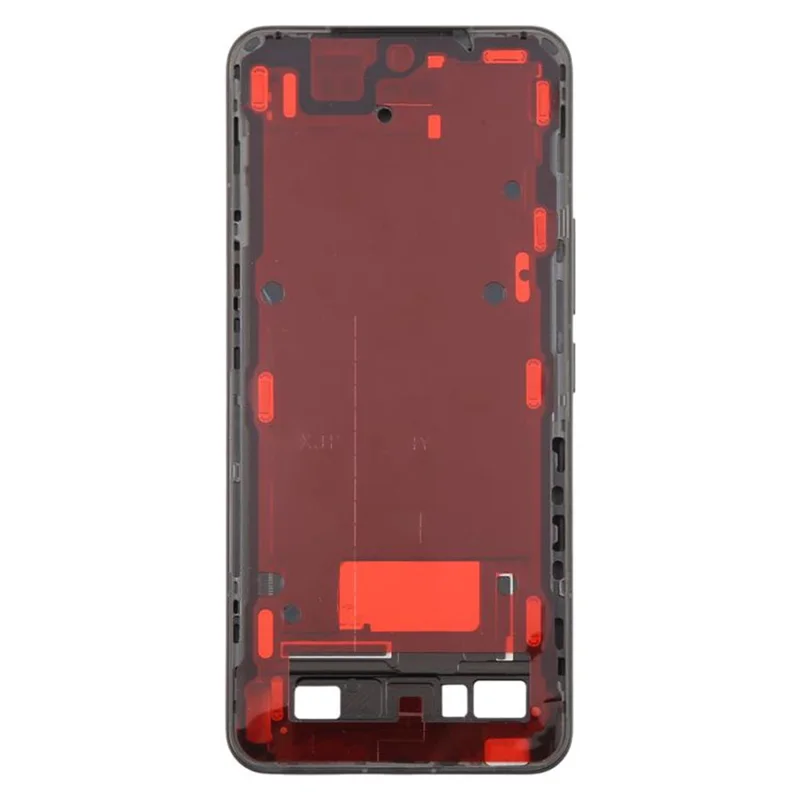 For Xiaomi 15 Pro Middle Plate Frame (A-Side) Repair Part (Without Logo) - Black
