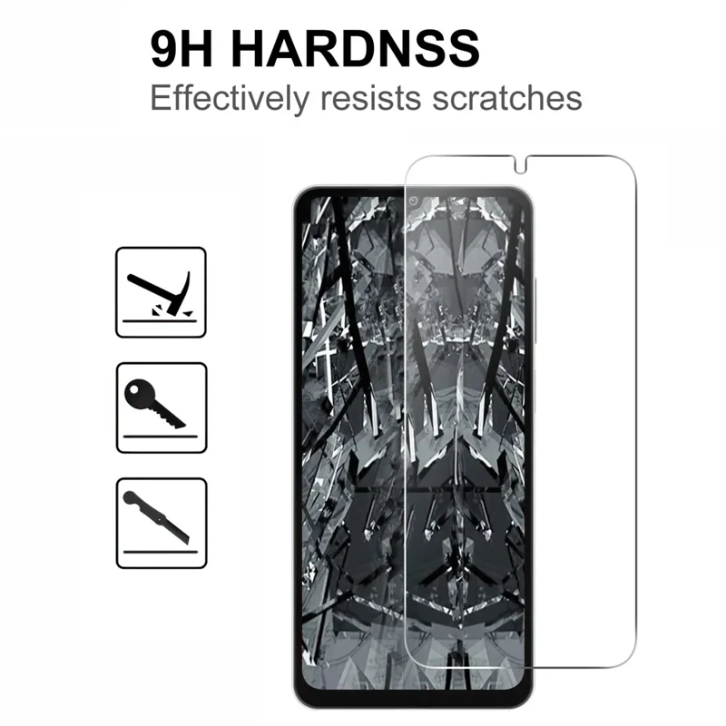 For Samsung Galaxy M06 5G Screen Protector HD Tempered Glass Film 2.5D