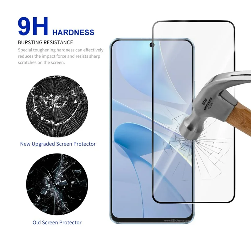 RURIHAI 10Pcs For Huawei nova 13i 4G High Aluminium-Silicon Glass Film 0.26mm 2.5D Screen Protector