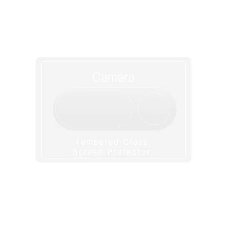 RURIHAI For Nothing Phone (3a) Camera Lens Protector 3D Clear High Aluminum-Silicon Glass Lens Film