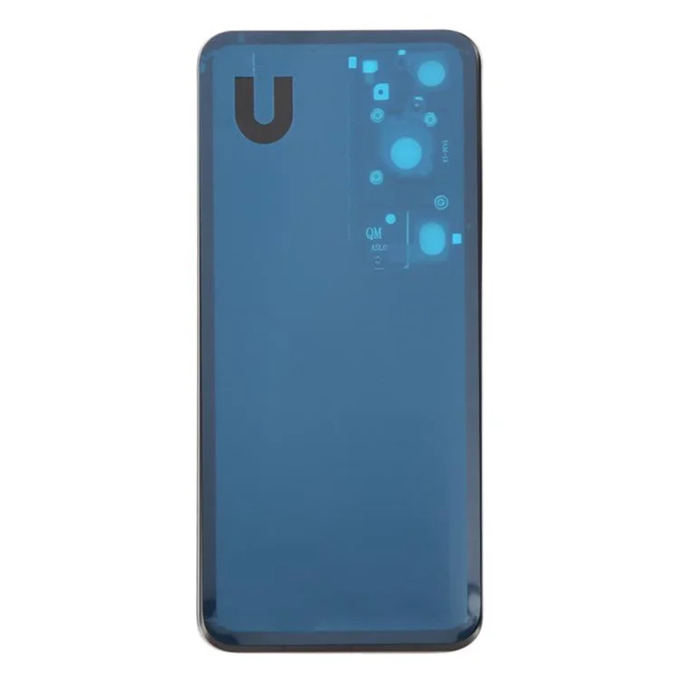 Для Huawei P60 / P60 Pro Задняя крышка батарейного отсека с кольцом объектива камеры Запасная деталь (Без логотипа) - Черный