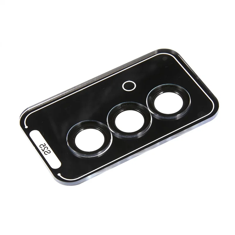 For Samsung Galaxy S25 Camera Lens Protector AR High Transparency Metal Ring Tempered Glass Lens Film - Black