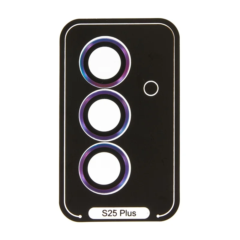 For Samsung Galaxy S25+ Camera Lens Protector AR High Transparency Metal Ring Tempered Glass Lens Film - Multi-Color