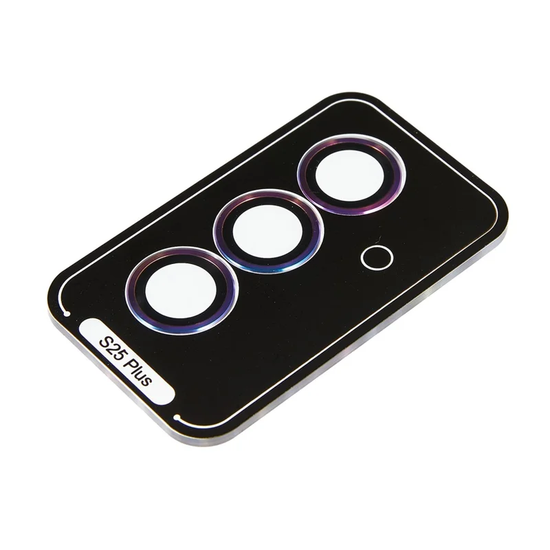 For Samsung Galaxy S25+ Camera Lens Protector AR High Transparency Metal Ring Tempered Glass Lens Film - Multi-Color