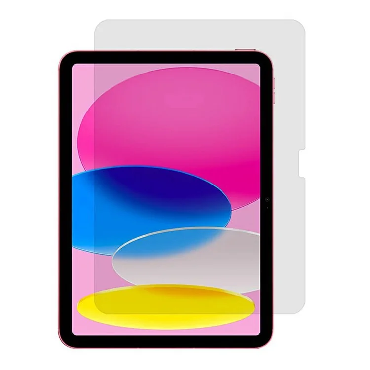 RURIHAI For iPad (2025) / 10.9 (2022) Screen Protector 0.18mm 2.5D AR Clear High Aluminium-Silicon Glass Film