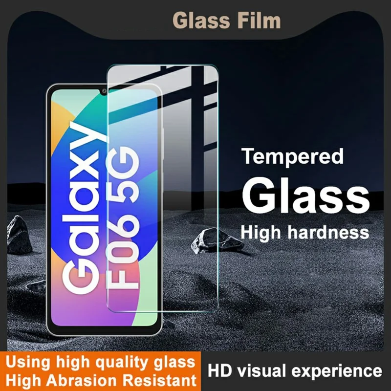 IMAK H Series For Samsung Galaxy F06 5G  /  M06 5G Tempered Glass Screen Protector Shatter-Proof Protection