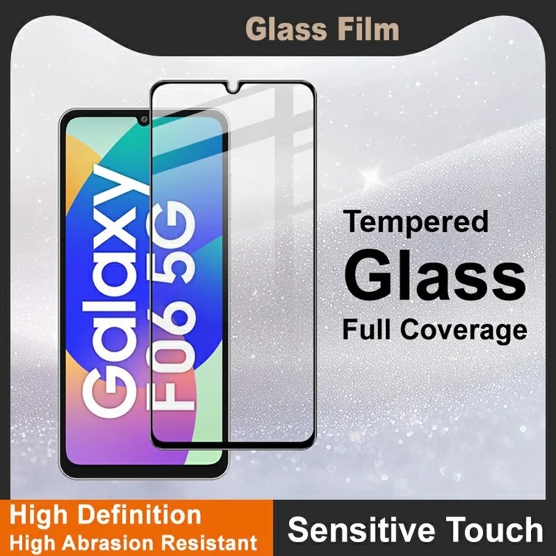 IMAK Pro+ Series For Samsung Galaxy F06 5G / M06 5G Tempered Glass Full Screen Protector Sensitive Touch Film