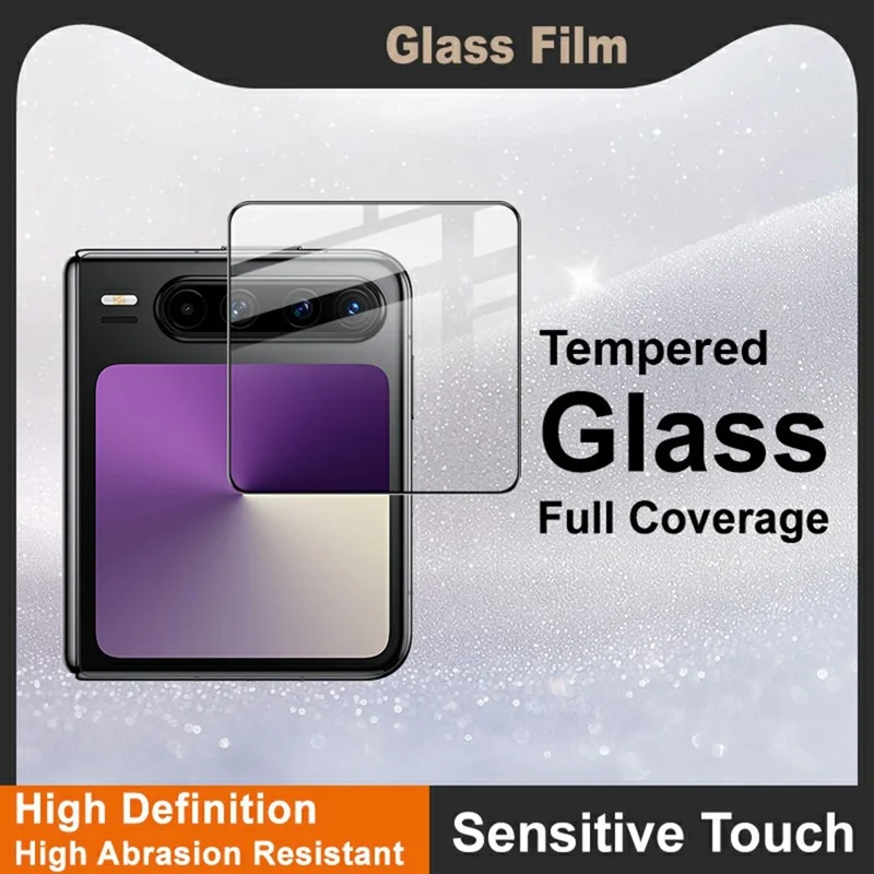 IMAK For Huawei Pura X Rear Screen Protector Tempered Glass Full Cover Film