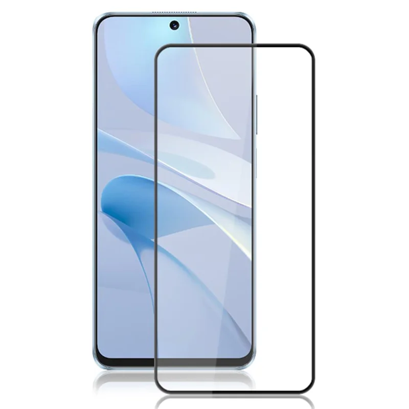 MOCOLO For Huawei nova 13i 4G / 12i 4G Screen Protector Anti-Shatter Silk Printing Tempered Glass Film - Black