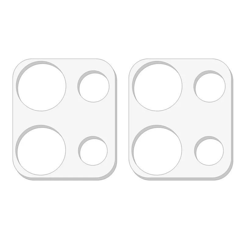 2Pcs For Xiaomi Redmi Note 14S 4G Camera Lens Protector 3D Arc Edge Anti-Scratch Tempered Glass Lens Film