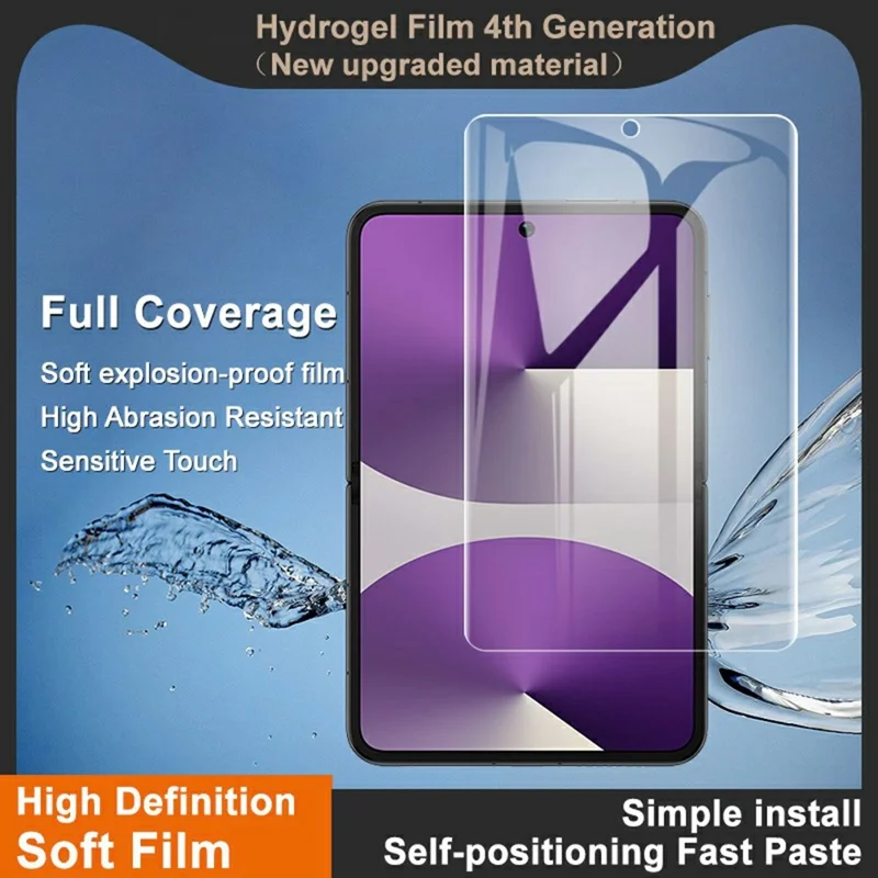 IMAK Hydrogel Film 4th Gen For Huawei Pura X Full Screen Protector Ultra Clear Soft TPU Film