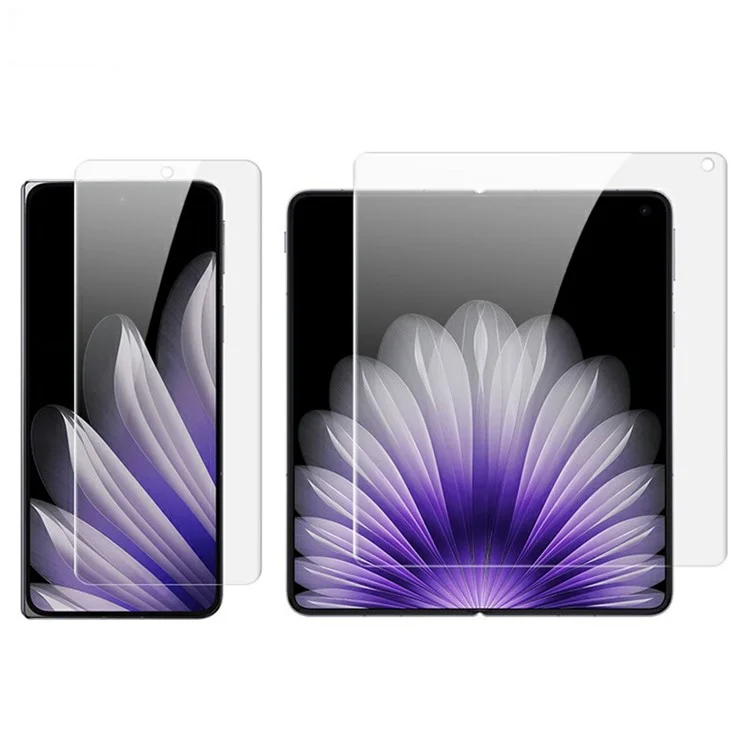 IMAK Película de Hidrogel Geração 4 para Oppo Find N5 5G 1 Conjunto de Película de Proteção de TPU (Tela Frontal + Tela Interna Grande)