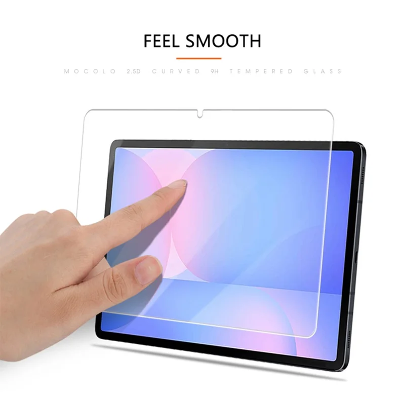 Protector de pantalla de vidrio templado MOCOLO para Samsung Galaxy Tab S10 FE+ con alta transparencia