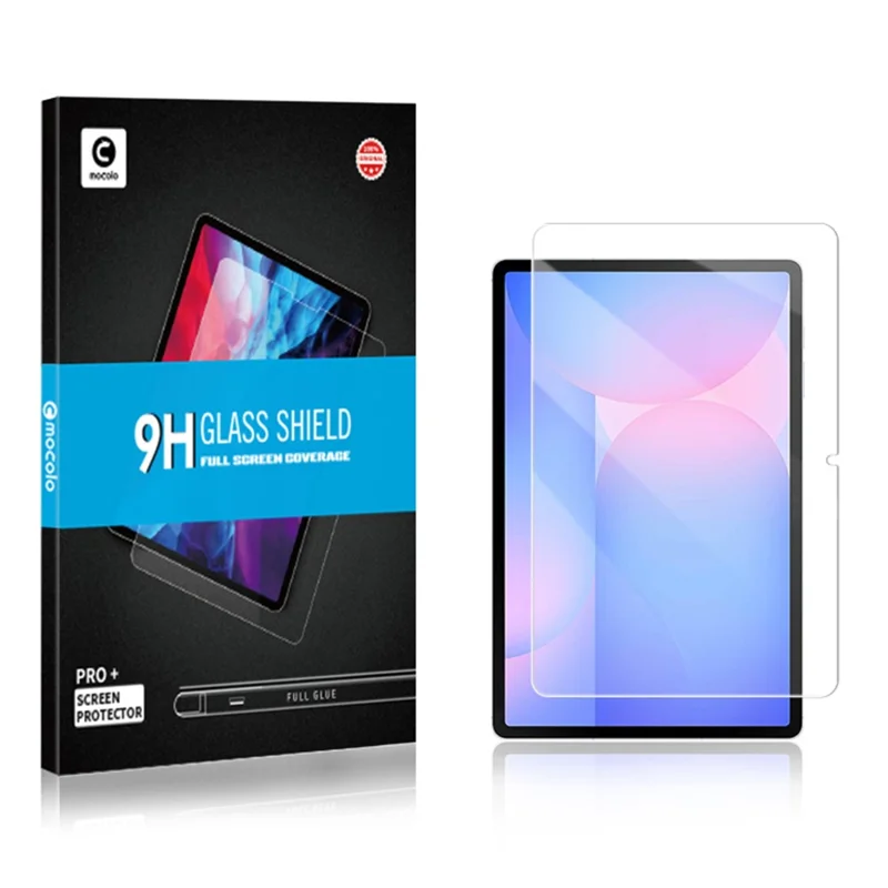 Protector de pantalla de vidrio templado MOCOLO para Samsung Galaxy Tab S10 FE+ con alta transparencia