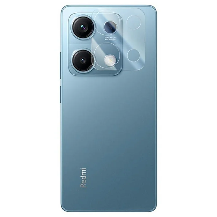 RURIHAI For Xiaomi Redmi Note 14S 4G Camera Lens Protector 3D Clear High Aluminum-Silicon Glass Lens Film