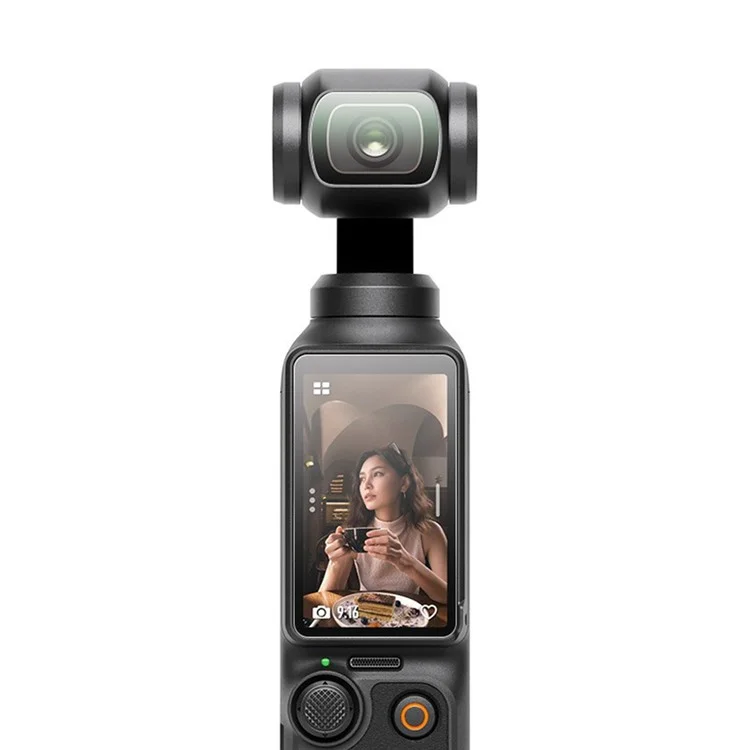 RURIHAI для DJI Osmo Pocket 3 Защитная пленка для объектива + защита экрана 0,2 мм 2,5D из высокопрочного алюмосиликатного стекла