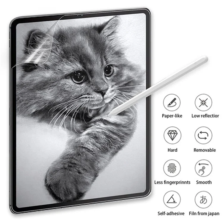 Protetor de Tela Paperfeel para Oppo Pad 4 Pro - Película Fosca de PET de Alta Transparência e Proteção