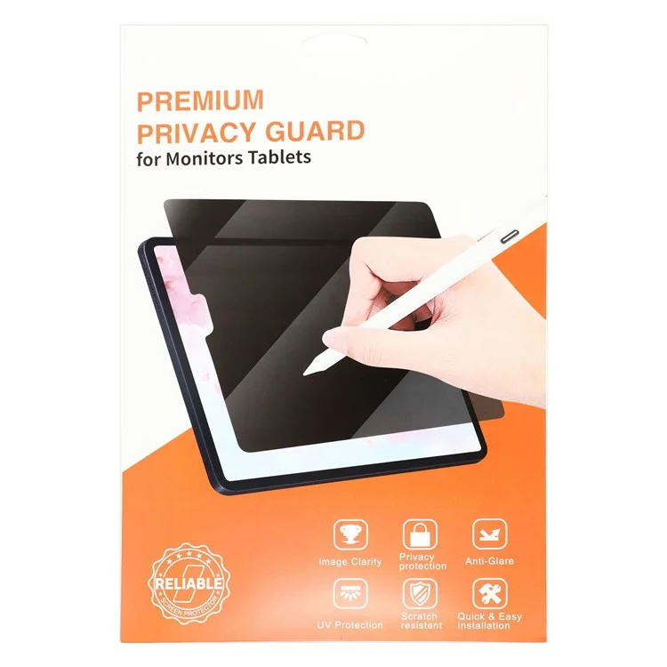 Para Oppo Pad 4 Pro Protetor de Tela de Privacidade Anti-Espião Película Fosca de PET para Tablet