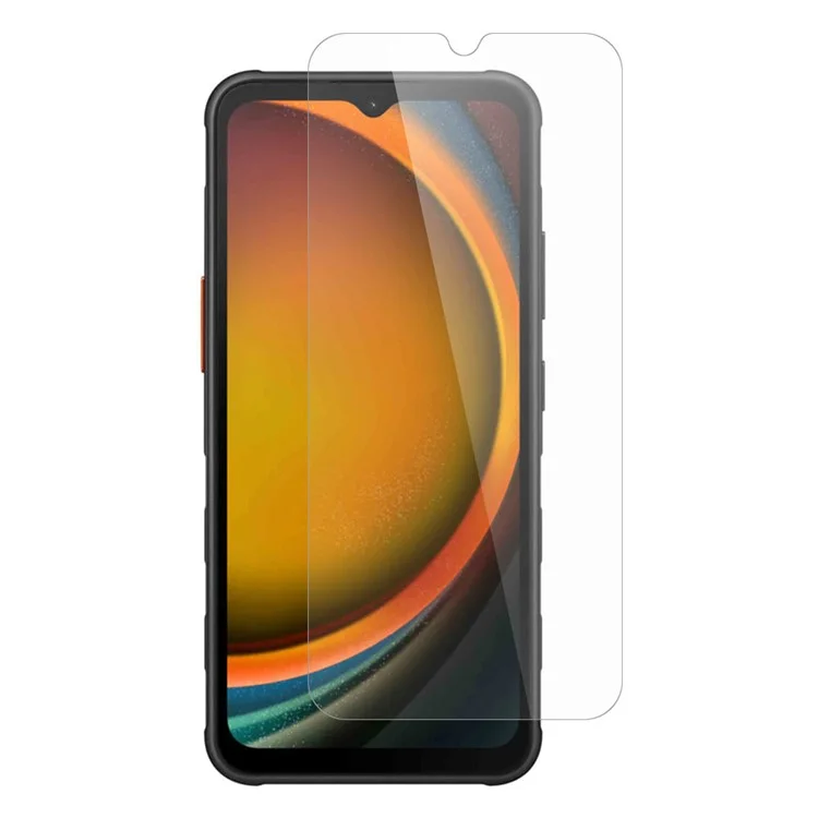 Pour Samsung Galaxy XCover7 Pro Protecteur d'écran 0,3 mm Arc Edge Ultra Clear Film en verre trempé