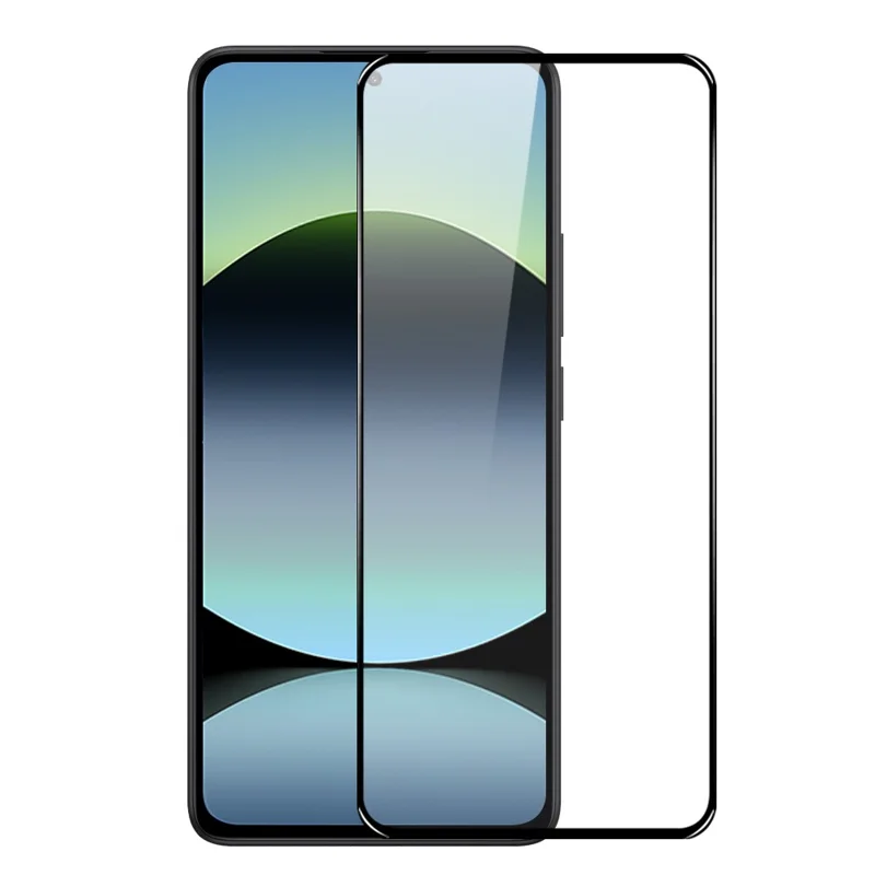 NORTHJO A+ For Xiaomi Redmi Note 14 4G (164.84mm) Screen Protector High Aluminum-Silicon Film 0.3mm 2.5D - Black