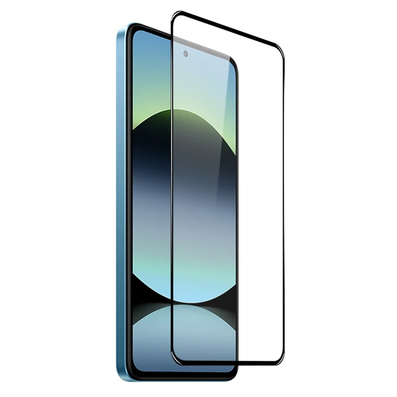 NORTHJO A+ For Xiaomi Redmi Note 14 4G (164.84mm) Screen Protector High Aluminum-Silicon Film 0.3mm 2.5D - Black
