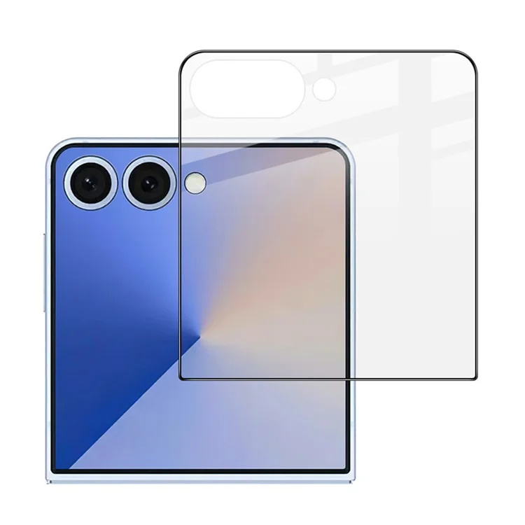 IMAK For Samsung Galaxy Z Flip7 5G Rear Screen Protector Tempered Glass Full Cover Film