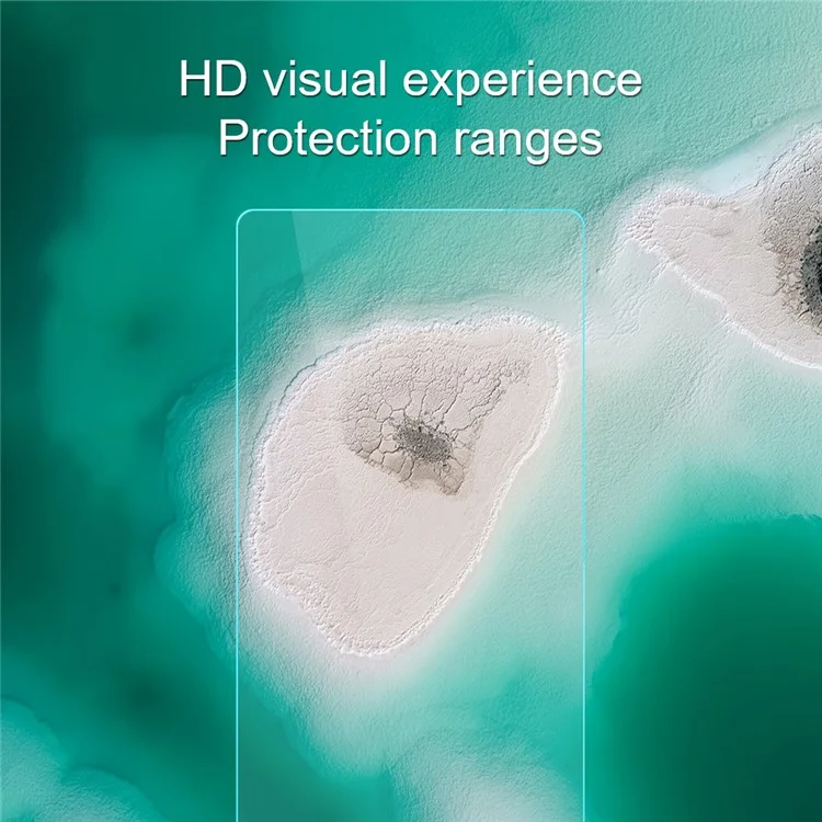AMORUS per Honor Power 5G Pellicola Protettiva Frontale 2.5D Bordo Curvo 9H in Vetro di Alluminio-Silicio Ultra Resistente