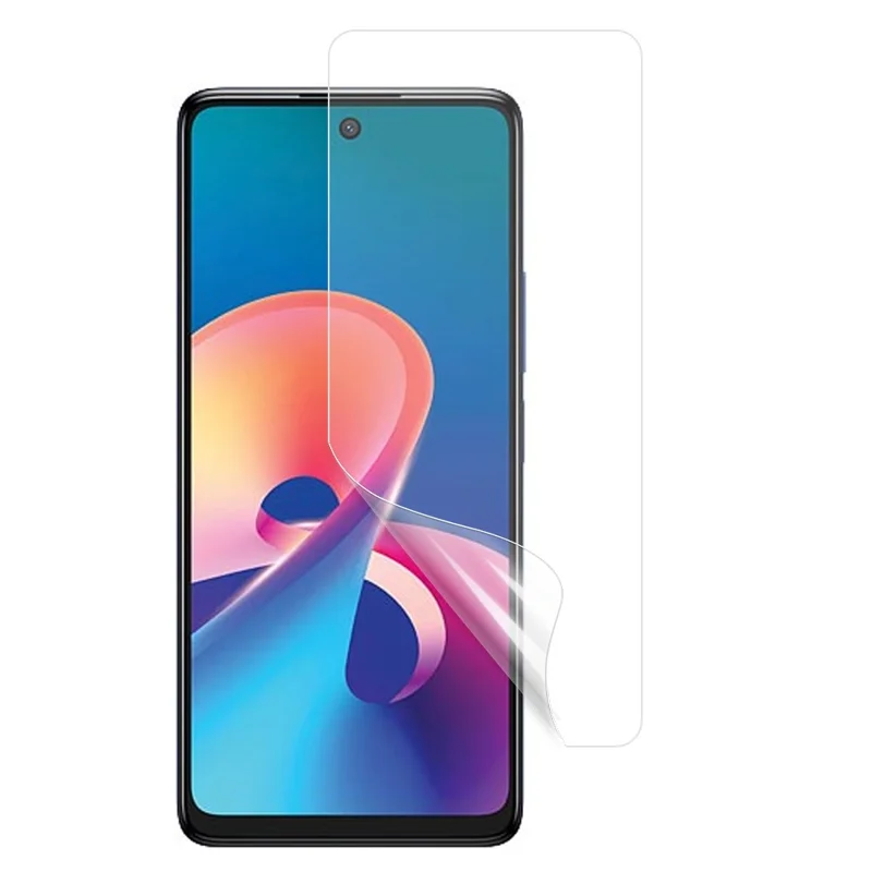 Película protectora de pantalla PET sin burbujas, ultra clara para TCL 50 XE 5G