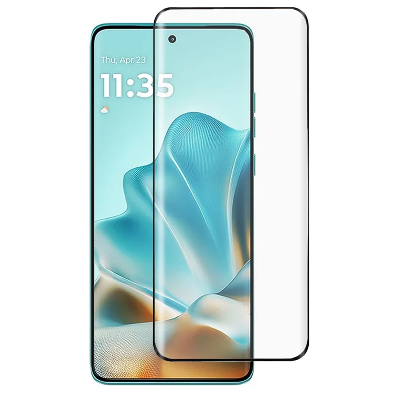 For Motorola Edge (2025) 5G / Edge 60 5G / 60 Fusion 5G / Edge 60 Pro 5G / Edge 60S 5G Screen Protector Black Edge Full Glue Curved Tempered Glass
