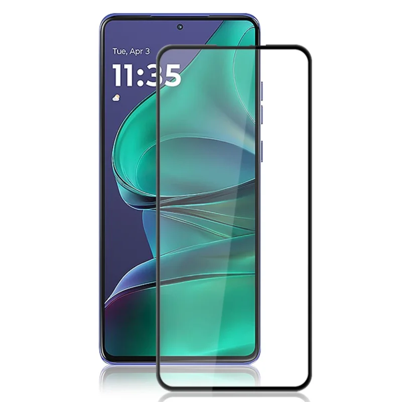 AMORUS For Motorola Edge 60 Stylus 5G / Moto G Stylus 5G (2025) Screen Protector Anti-Shatter Tempered Glass Film - Black