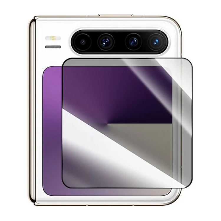 RURIHAI para Huawei Pura X Protector de Pantalla de Privacidad de 0,3 mm, Cristal de Aluminio-Silicio 2,5D Antiespia