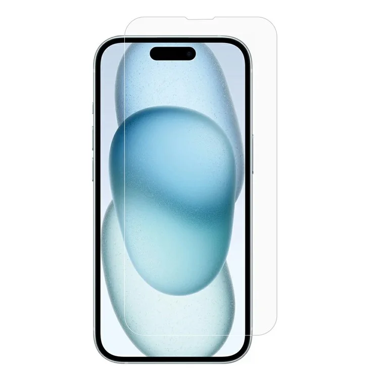 Acquisto all'ingrosso di Pellicola Protettiva in Vetro Temperato con Bordi Curvi per iPhone 15