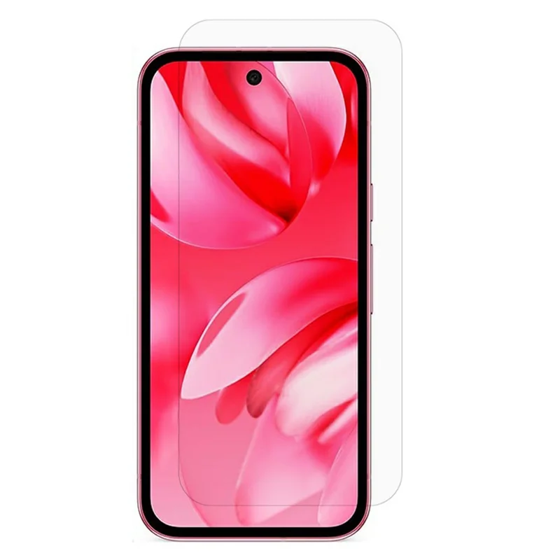 Protector de Pantalla en Bulk para Google Pixel 9a de Vidrio Templado con Bordes Curvos y Lámina Transparente