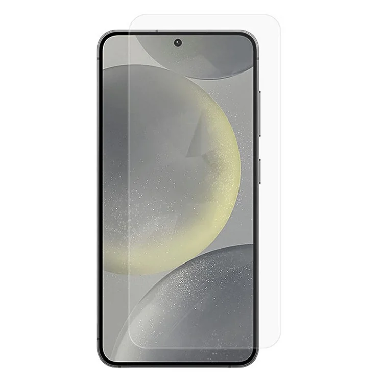 Großeinkauf für Samsung Galaxy S25 / S24 Displayschutz mit Bogenkanten aus gehärtetem Glas Klare Schutzfolie