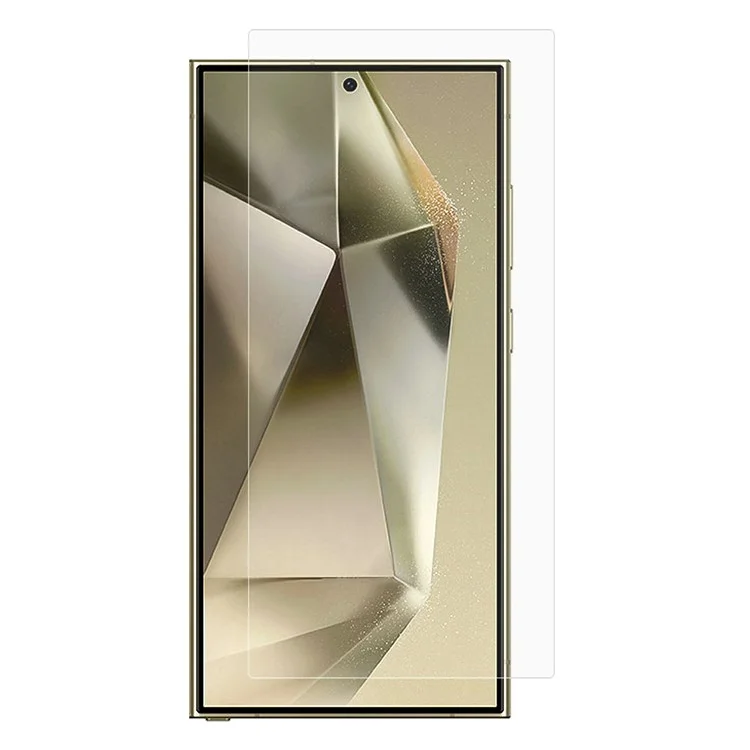 Compra al por mayor de protector de pantalla de vidrio templado con bordes curvos para Samsung Galaxy S25+ / S24+ Película transparente