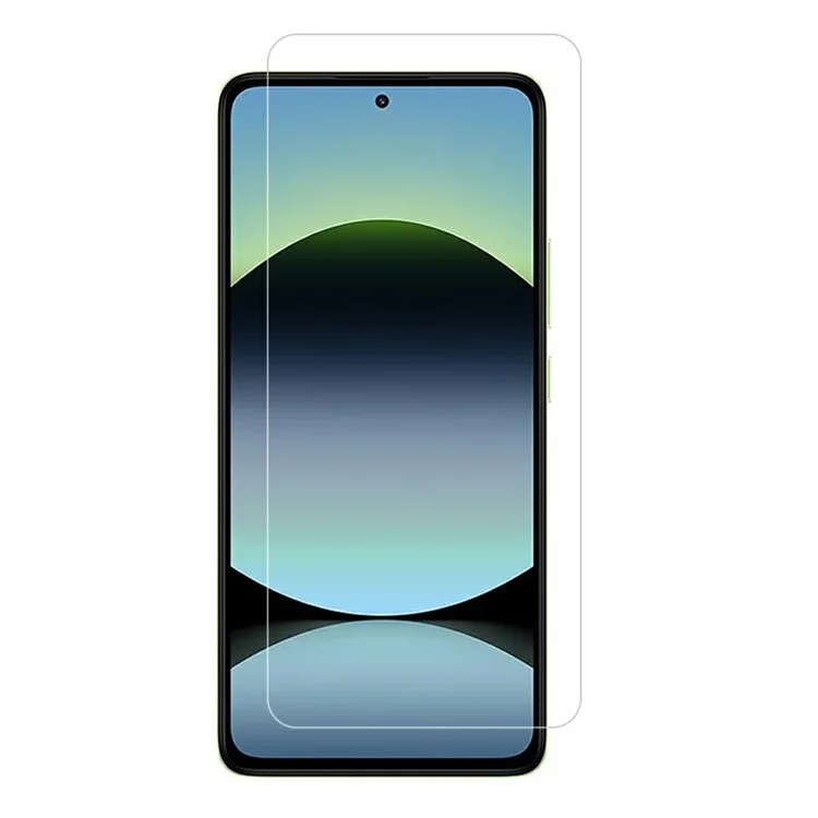 Achat en gros pour Xiaomi Redmi Note 14 4G (163,25 mm) Protection d'écran Verre trempé aux bords arrondis Film transparent