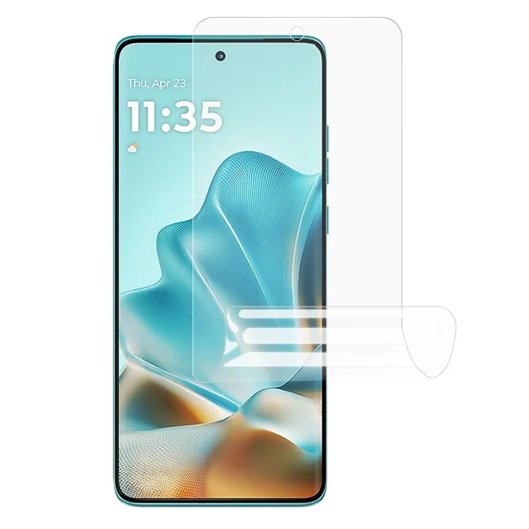 Для Motorola Edge 60 Fusion 5G PET гидрогелевая пленка с полным покрытием HD прозрачная защитная пленка для экрана