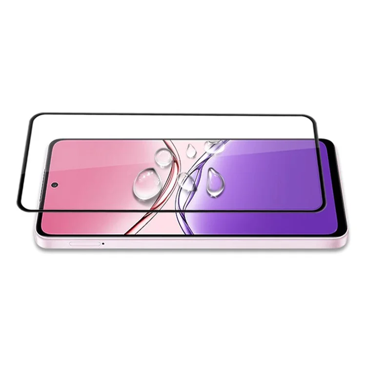 MOCOLO для Oppo A5 Pro 5G Защитное стекло Анти-разбитие Шелкографическая закаленная пленка - Черная