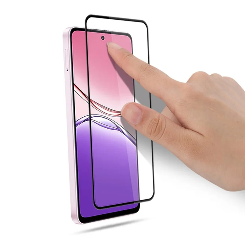 MOCOLO для Oppo A5 Pro 5G Защитное стекло Анти-разбитие Шелкографическая закаленная пленка - Черная