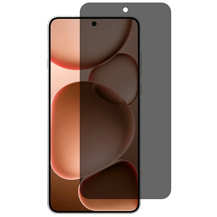 For Oppo Find X8 Ultra 5G Privacy Screen Protector 360° Anti Spy Ultra Thin Tempered Glass Film (Fingerprint Unlock)