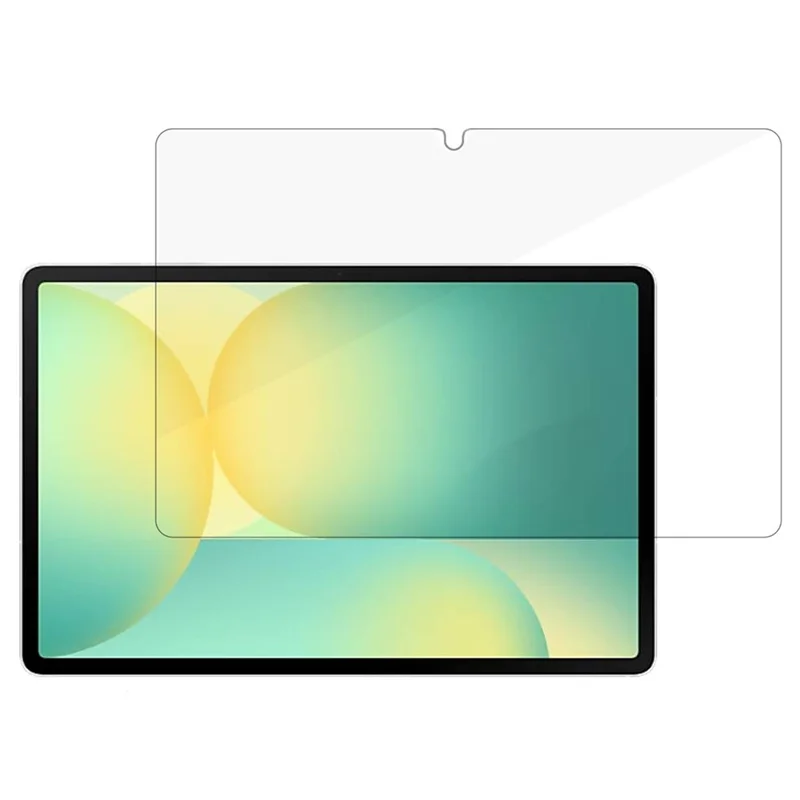 For Samsung Galaxy Tab S10 FE Screen Protector 2.5D Straight Edge Anti-Scratch Tempered Glass Full Cover Film