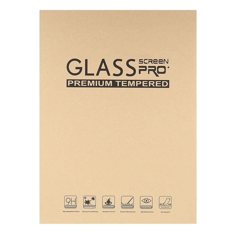For Samsung Galaxy Tab S10 FE Screen Protector 2.5D Straight Edge Anti-Scratch Tempered Glass Full Cover Film
