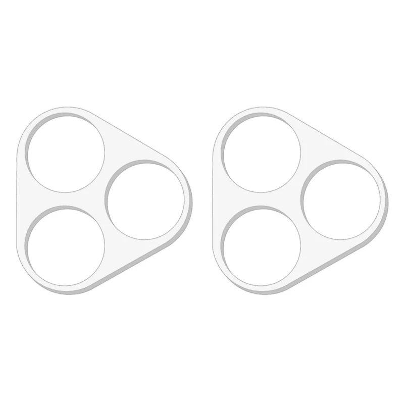 2Pcs For Honor 400 Lite 5G Camera Lens Protector 3D Arc Edge Anti-Scratch Tempered Glass Lens Film