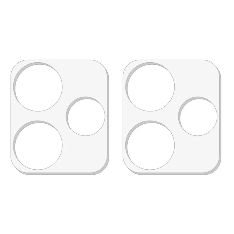 2Pcs For Xiaomi Redmi 13x 4G Camera Lens Protector 3D Arc Edge Anti-Scratch Tempered Glass Lens Film