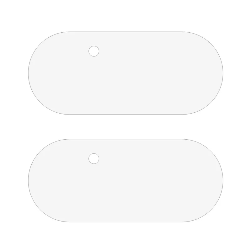 2PCS For Google Pixel 10 Pro Camera Lens Protector 2.5D Tempered Glass Lens Film (Small Version)