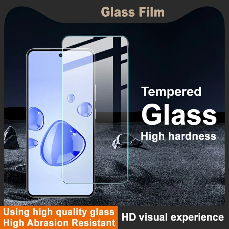 IMAK H Series For Realme 14 5G Tempered Glass Screen Protector Shatter-Proof Protection