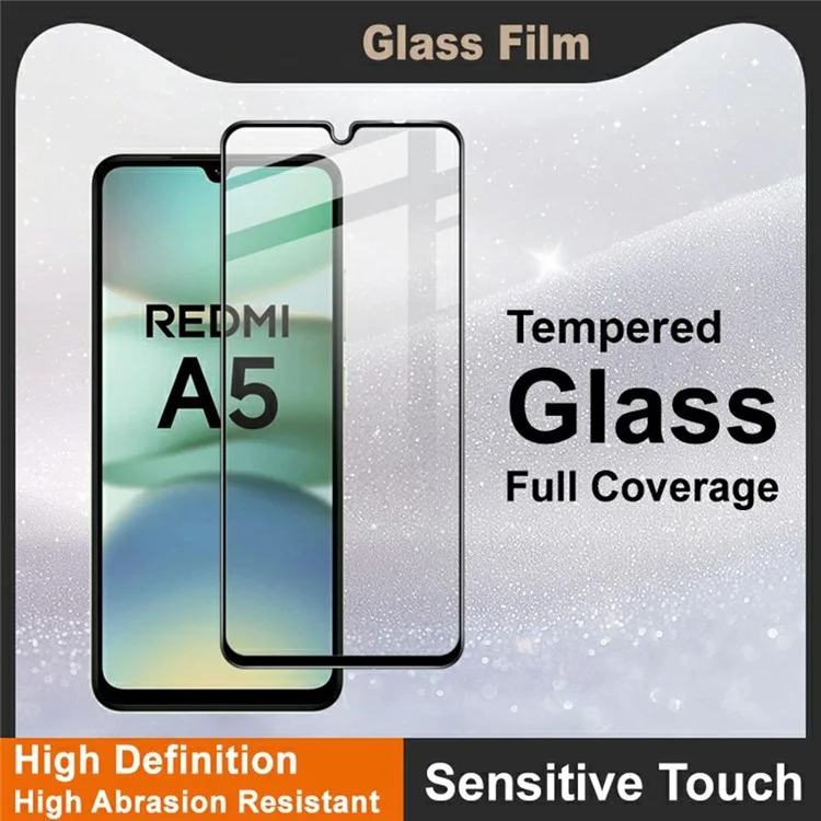 IMAK Pro+ Series Para Xiaomi Redmi A5 4G (171,7 mm) Protector de Pantalla Completo de Vidrio Templado Película Táctil Sensible