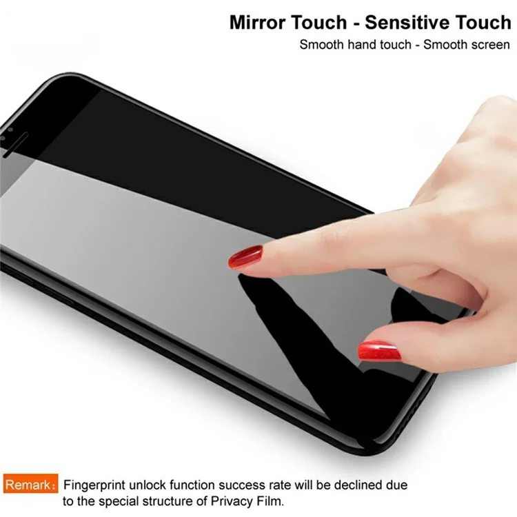 IMAK For Samsung Galaxy Z Fold7 5G Tempered Glass Screen Protector Full Glue Anti-Spy Phone Screen Film (Scaled Down Version)
